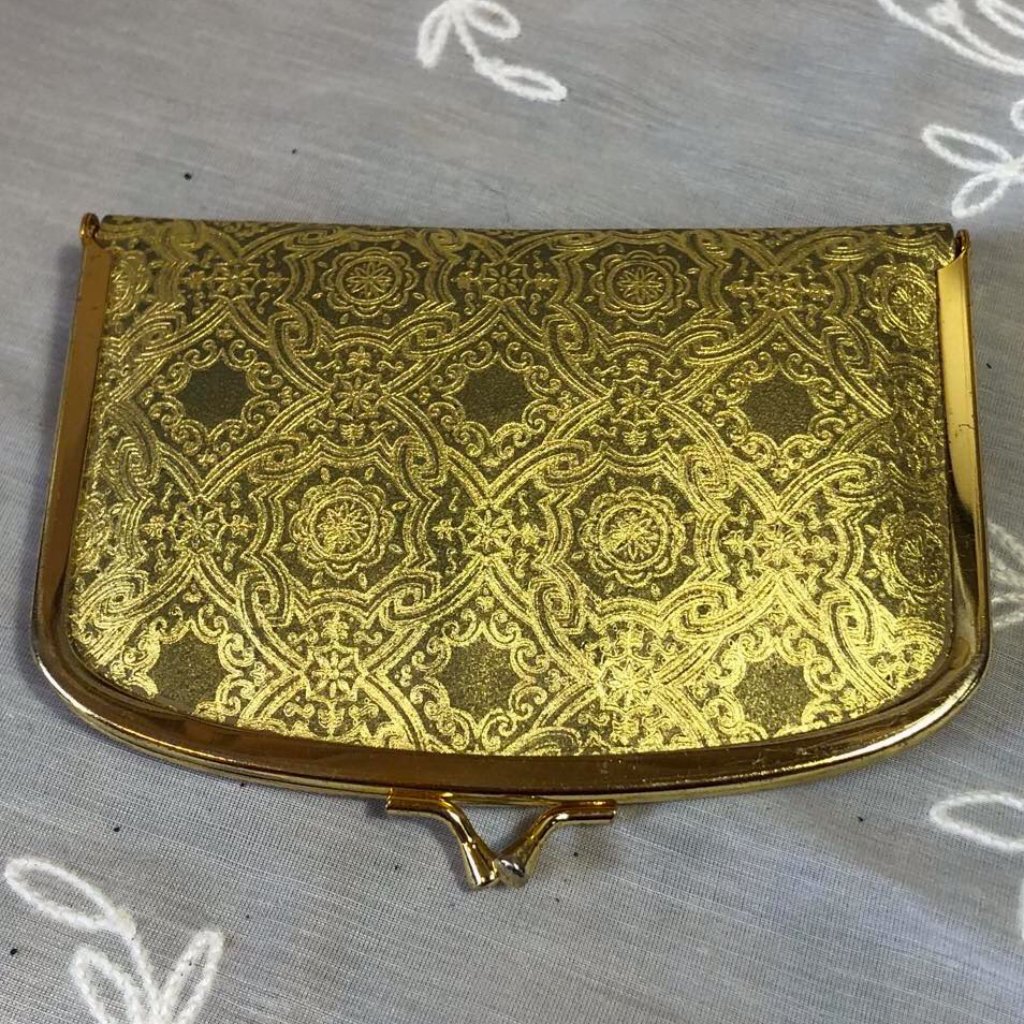 Mcm Travel Gold Lame Manicure Set